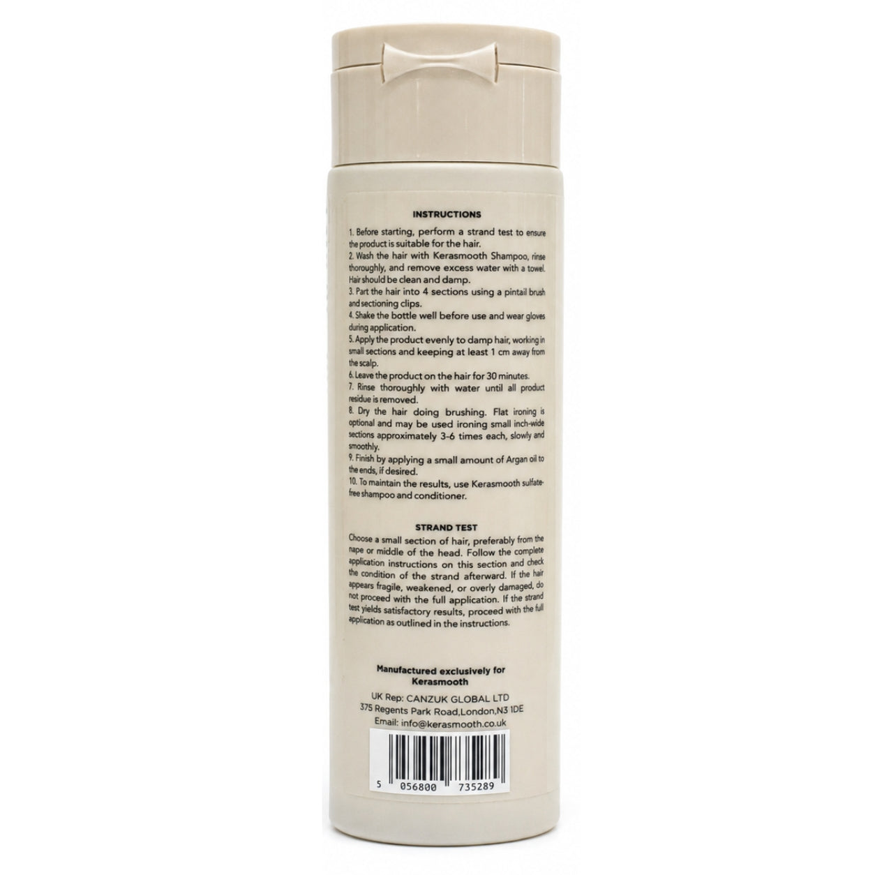 Kerasmooth BTX 50 Hair Volume Control | Reduce Frizz & Volume Control | Formaldehyde-Free (120ml)
