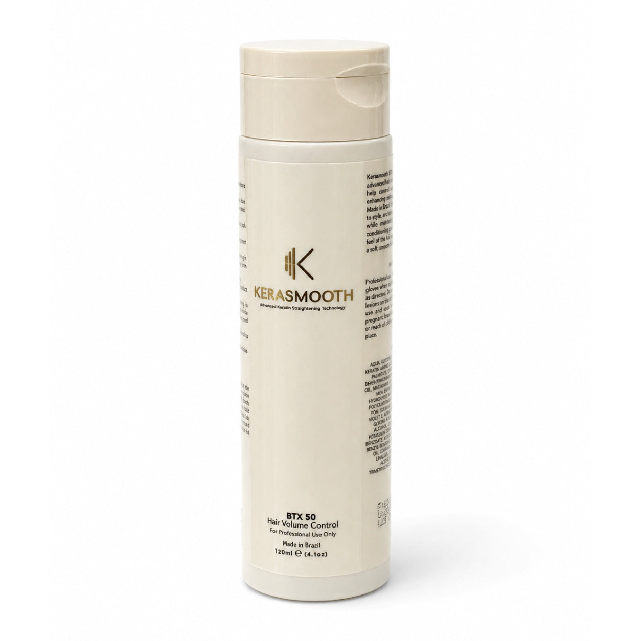 Kerasmooth BTX 50 Hair Volume Control | Reduce Frizz & Volume Control | Formaldehyde-Free (120ml)